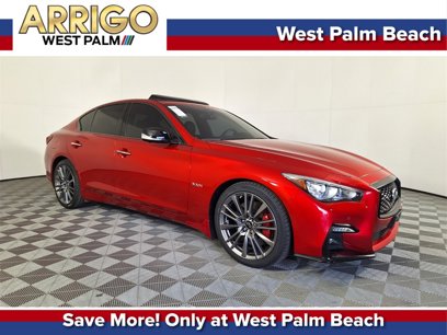 Used 2021 INFINITI Q50 Red Sport 400