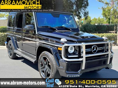 Used 2017 Mercedes-Benz G 63 AMG 4MATIC