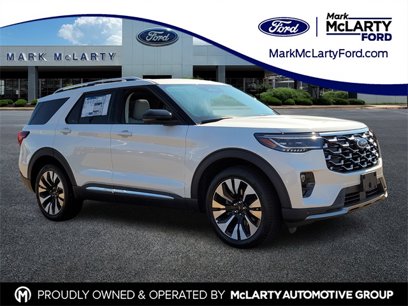 New 2025 Ford Explorer Platinum w/ LUX Leather Package