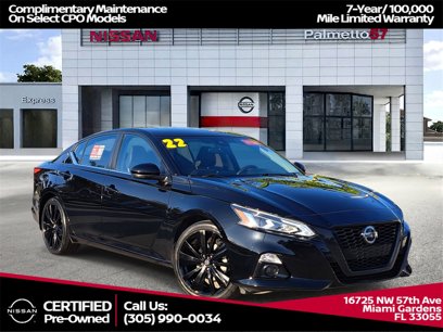 Certified 2022 Nissan Altima 2.5 SR w/ Midnight Edition Package