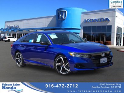 Certified 2021 Honda Accord Sport