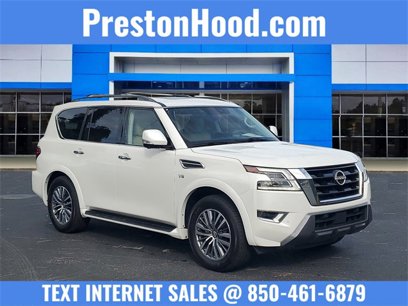 Used 2021 Nissan Armada SL w/ Captain's Chairs Package