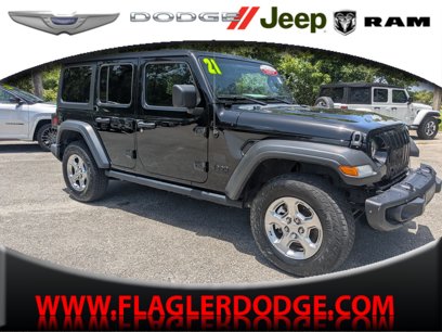 Certified 2021 Jeep Wrangler Unlimited Sport