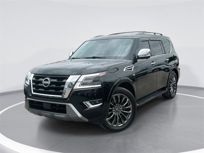 Used 2021 Nissan Armada Platinum w/ Captain's Chairs Package