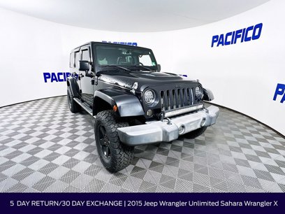 Used 2015 Jeep Wrangler Unlimited Sahara