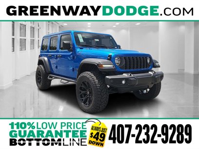 New 2025 Jeep Wrangler Sport S