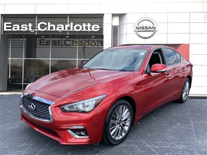 Used 2022 INFINITI Q50 Luxe w/ Cargo Package