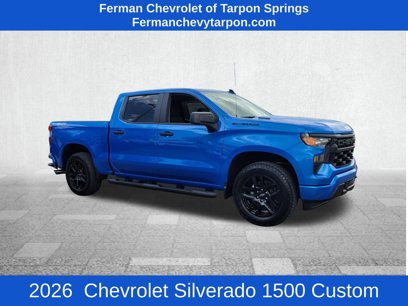 New 2026 Chevrolet Silverado 1500 Custom w/ Turbomax Blackout Package
