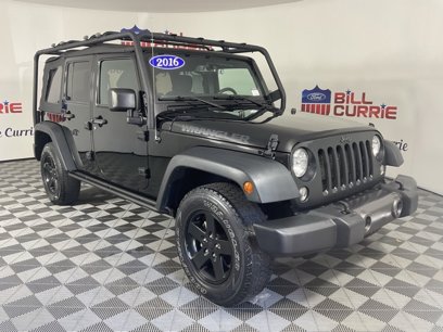 Used 2016 Jeep Wrangler Unlimited Sport