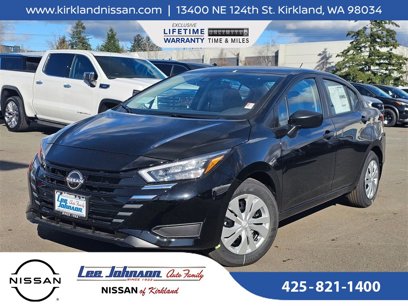 New 2025 Nissan Versa S w/ Trunk Package