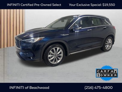 Used 2021 INFINITI QX50 Luxe w/ Cargo Package