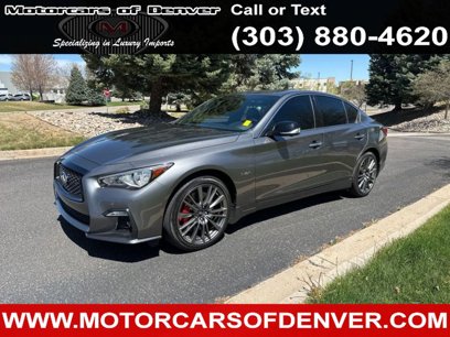 Used 2018 INFINITI Q50 Red Sport 400 w/ Sensory Package (Sport)