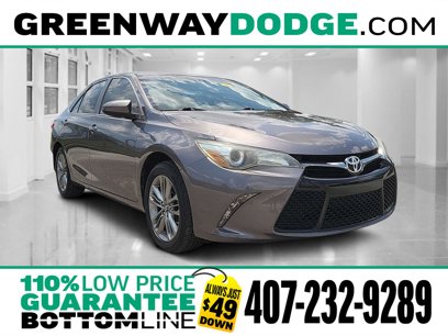 Used 2017 Toyota Camry SE