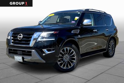 Used 2021 Nissan Armada Platinum w/ Captain's Chairs Package