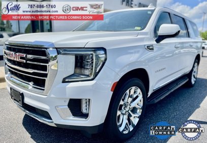 Certified 2021 GMC Yukon XL SLT w/ Rear Media and Nav Package
