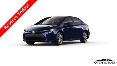New 2025 Toyota Corolla LE