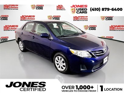 Used 2013 Toyota Corolla S