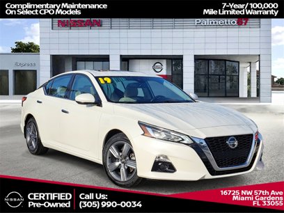 Certified 2019 Nissan Altima 2.5 SV