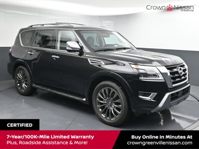 Certified 2024 Nissan Armada Platinum w/ Captain's Chairs Package
