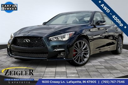 Used 2024 INFINITI Q50 Red Sport 400 w/ Black Opal Edition