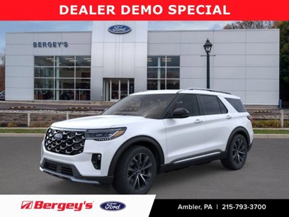 New 2025 Ford Explorer Platinum w/ Ultimate Package