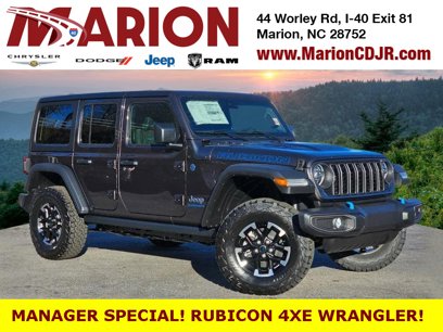 New 2024 Jeep Wrangler Unlimited Rubicon 4xe w/ Technology Group