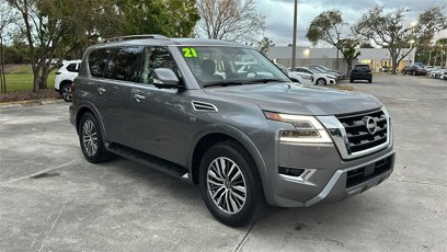 Used 2021 Nissan Armada SL w/ Captain's Chairs Package