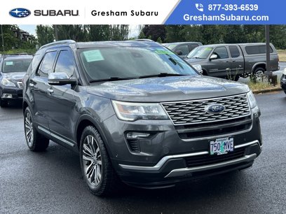 Used 2018 Ford Explorer Platinum