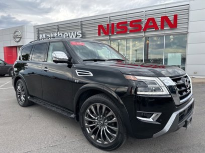 Certified 2021 Nissan Armada Platinum w/ Captain's Chairs Package