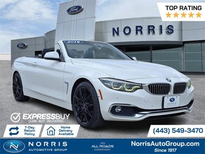 Used 2018 BMW 430i xDrive Convertible