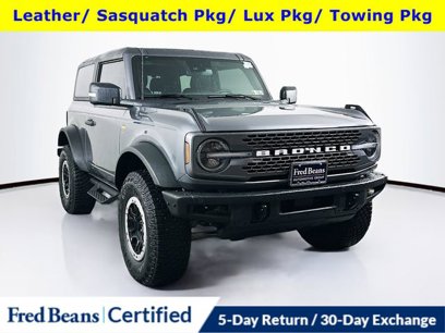 Certified 2023 Ford Bronco Badlands