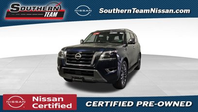 Certified 2021 Nissan Armada Platinum w/ Captain's Chairs Package