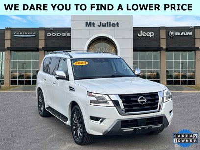 Used 2023 Nissan Armada Platinum w/ Captain's Chairs Package