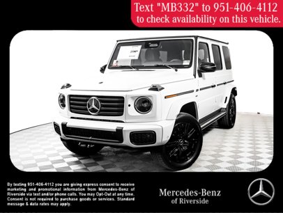 New 2025 Mercedes-Benz G 580 w/ EQ Technology