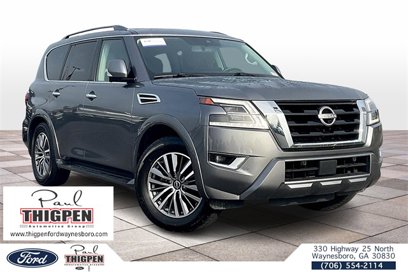 Used 2023 Nissan Armada SL w/ Captain's Chairs Package