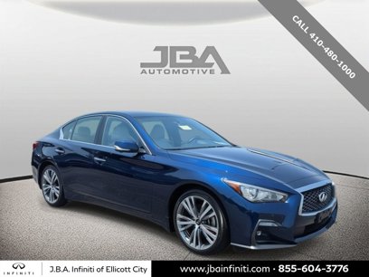 Used 2022 INFINITI Q50 Sensory