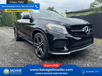 Used 2017 Mercedes-Benz GLE 43 AMG 4MATIC Coupe w/ Parking Assist Package