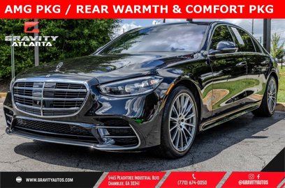 Used 2021 Mercedes-Benz S 580 4MATIC Sedan w/ AMG Line