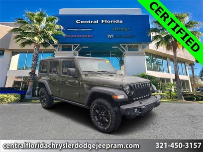 Certified 2022 Jeep Wrangler Unlimited Sport