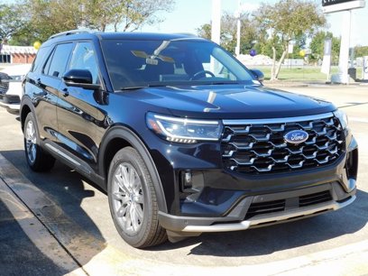 New 2025 Ford Explorer Platinum