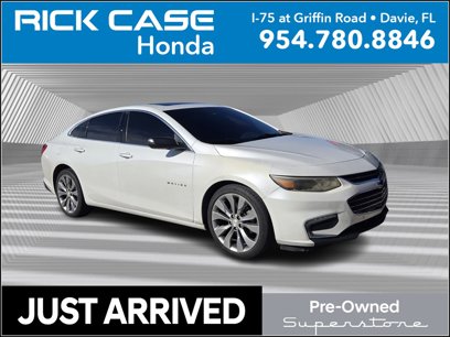 Used 2017 Chevrolet Malibu Premier w/ Premier Sun and Wheel Package