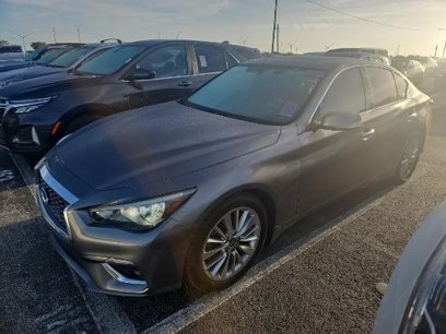 Used 2021 INFINITI Q50 Luxe w/ Cargo Package