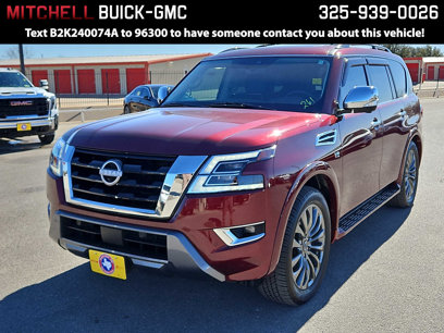 Used 2022 Nissan Armada Platinum w/ Captain's Chairs Package