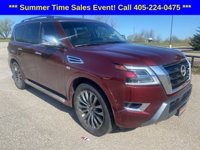Used 2021 Nissan Armada Platinum w/ Captain's Chairs Package