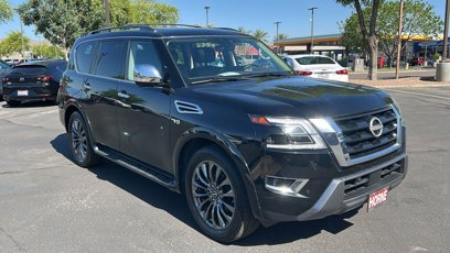 Used 2022 Nissan Armada Platinum w/ Captain's Chairs Package