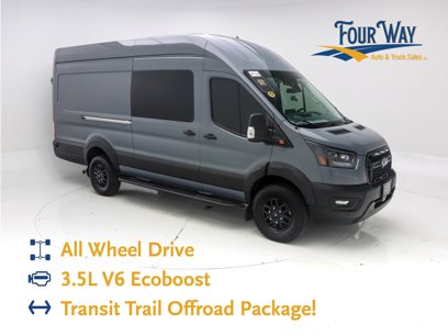 Used 2023 Ford Transit 350 148 High Roof Extended AWD w/ Transit Trail Package