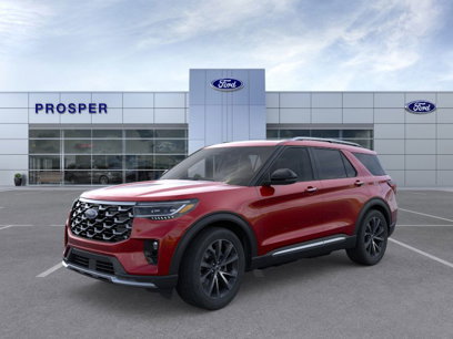 New 2025 Ford Explorer Platinum