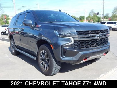 Used 2021 Chevrolet Tahoe Z71 w/ Rear Media and Nav Package