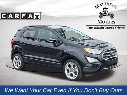 Used 2021 Ford EcoSport SE w/ SE Convenience Package