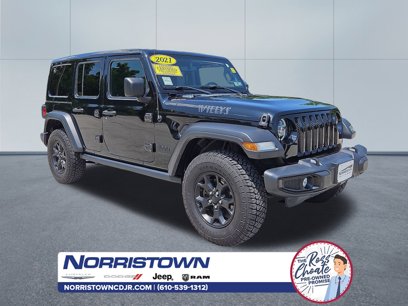 Certified 2021 Jeep Wrangler Unlimited Sport